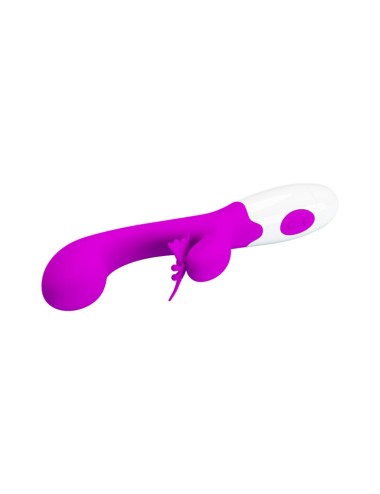 PRETTY LOVE - BUTTERFLY KISS 30-FUNKTIONEN-HASENVIBRATOR LILA
