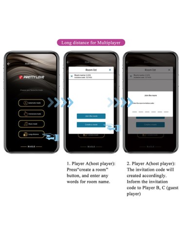 PRETTY LOVE - KLAY STOSS-EI-VIBRATOR, APP-STEUERUNG, LILA