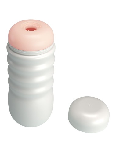 PRETTY LOVE - VAGINAL-GLÄTTUNGSMASTURBATOR MIT SAUGAUFGUSS UND INNENSTRUKTUREN
