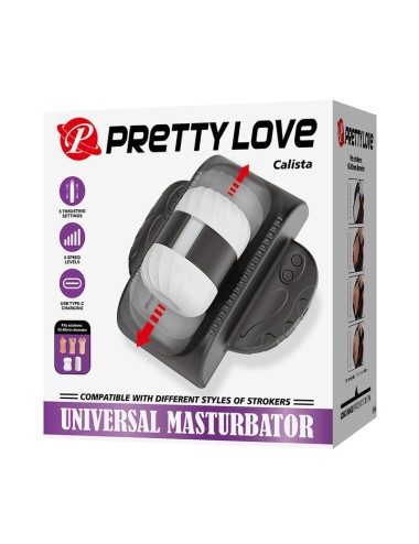 PRETTY LOVE - CALISTA UNIVERSAL AUTOMATISCHER MASTURBATOR SCHWARZ