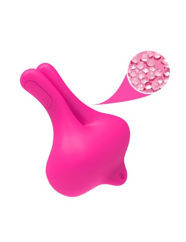 ARMONY - KANINCHENFORM VIBRATION MAGNETISCHE NIPPELKLEMMEN ROSA