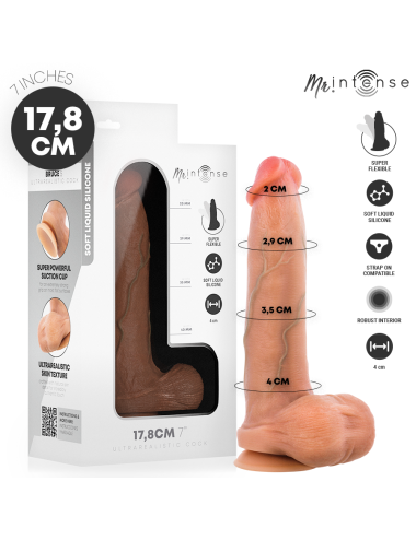 MR INTENSE – BRUCE S SILIKON-DILDO MIT HODEN