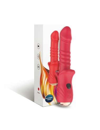 ARMONY - POINT A STIMULIERENDER VIBRATORDILDO ROT