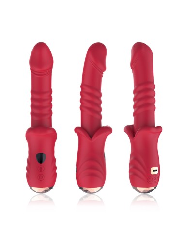 ARMONY - POINT A STIMULIERENDER VIBRATORDILDO ROT