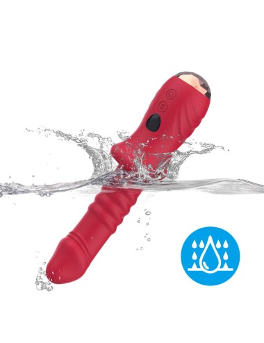 ARMONY - POINT A STIMULIERENDER VIBRATORDILDO ROT