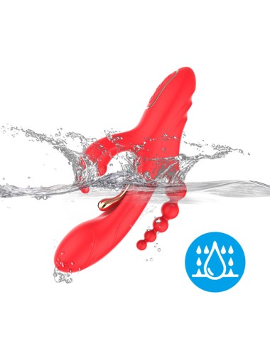ARMONY - G-PUNKT- UND KLITORIS-STIMULATOR-VIBRATOR ROT