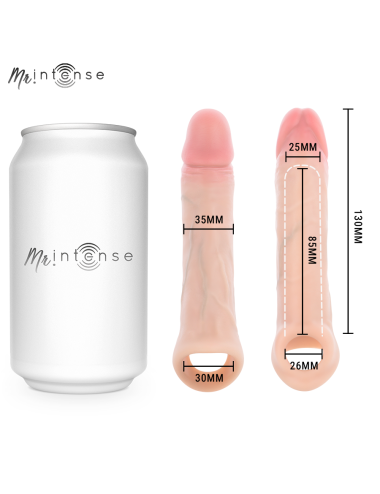 MR INTENSE - SIMON S SILIKON-PENISSCHUTZ 13 CM -Ø- 4 CM