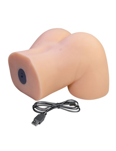 CRAZY BULL - LIORA XXL DOPPELTER VAGINAL- UND ANAL-VIBRATIONSMASTURBATOR
