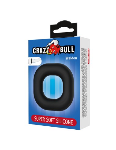 CRAZY BULL - WALDEN SUPERSOFT SILIKON-PENNISRING SCHWARZ