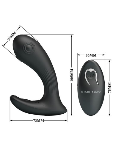 PRETTY LOVE - MIRABELLE PROSTATAVIBRATOR MIT FERNBEDIENUNG