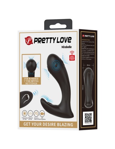 PRETTY LOVE - MIRABELLE PROSTATAVIBRATOR MIT FERNBEDIENUNG