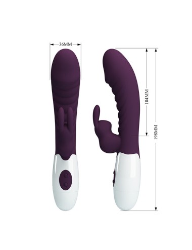 PRETTY LOVE - NAUGHTY BUNNY 30-FUNKTIONEN-KANINCHENVIBRATOR LILA
