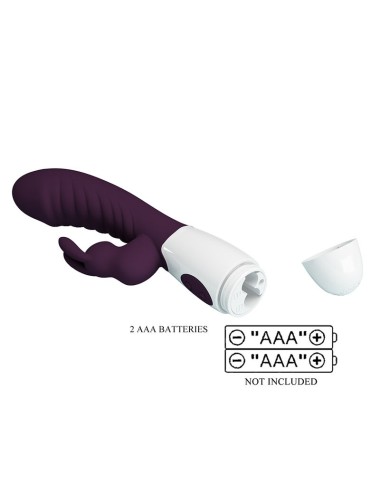 PRETTY LOVE - NAUGHTY BUNNY 30-FUNKTIONEN-KANINCHENVIBRATOR LILA
