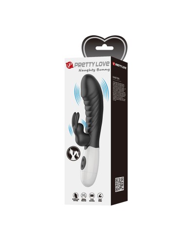 PRETTY LOVE - NAUGHTY BUNNY 30-FUNKTIONEN-HASENVIBRATOR SCHWARZ