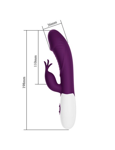 PRETTY LOVE - ROGUE MUSE 30-FUNKTIONEN-HASENVIBRATOR LILA