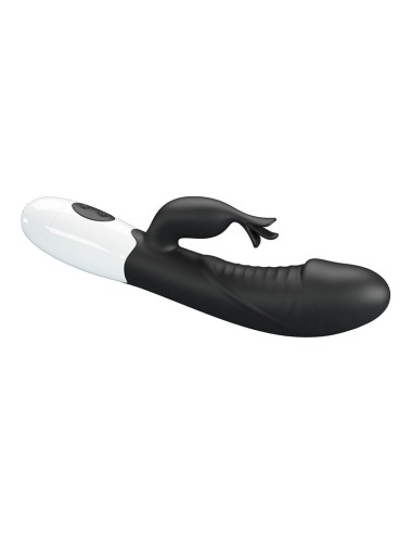 PRETTY LOVE - RASMUSSEN 30-FUNKTIONEN-HASE-VIBRATOR SCHWARZ