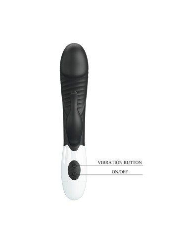 PRETTY LOVE - RASMUSSEN 30-FUNKTIONEN-HASE-VIBRATOR SCHWARZ