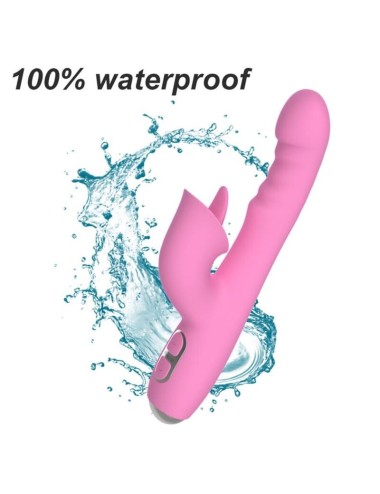 NALONE - T-MAY MAGIC STICK RABBIT VIBRATOR - ROSA