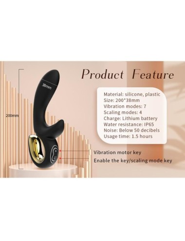 NALONE - LULU MAGIC STICK RABBIT VIBRATOR ROSA
