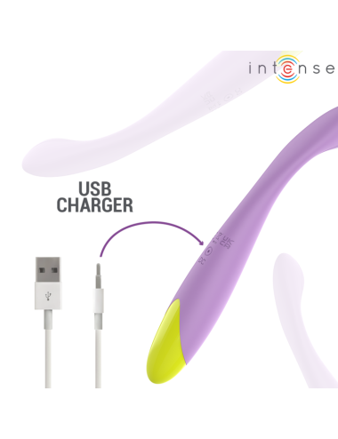 INTENSE - LUCCA FLEXIBLER, USB-AUFLADBARER G-PUNKT-STIMULATOR