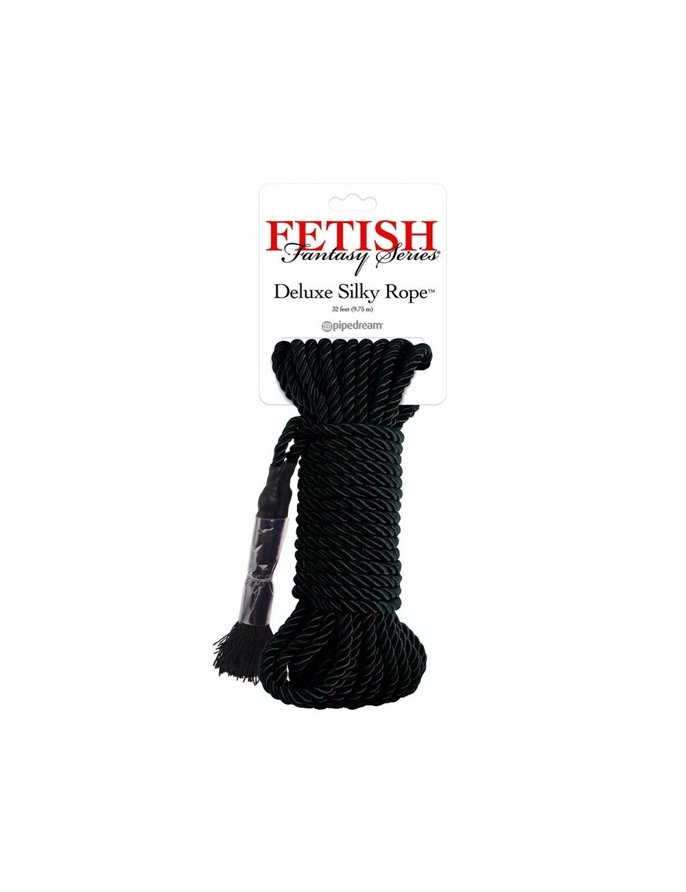 FETISH FANTASY SERIES – SCHWARZES DELUXE-SEIDENSEIL 9