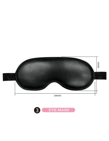 PRETTY LOVE - 8-TEILIGES BDSM-SET SCHWARZ