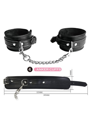PRETTY LOVE - 8-TEILIGES BDSM-SET SCHWARZ