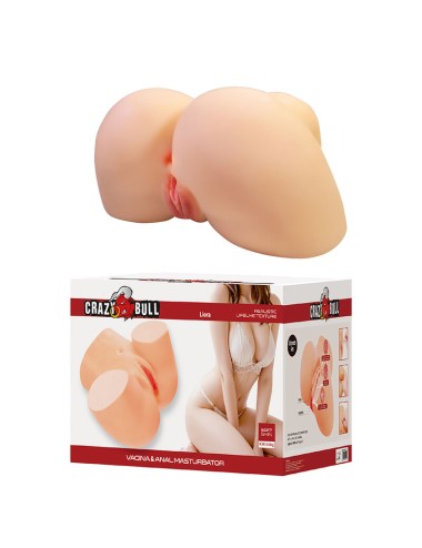 CRAZY BULL - LIORA XXL DOPPELTER VAGINAL- UND ANALMASTURBATOR