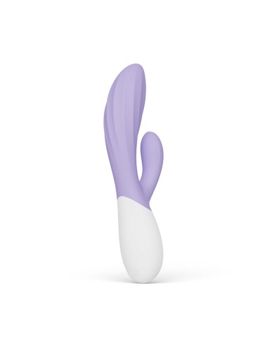 LELO - INA TWIST DOPPELVIBRATOR HASE FÜR G-PUNKT UND KLITORIS LAVENDEL