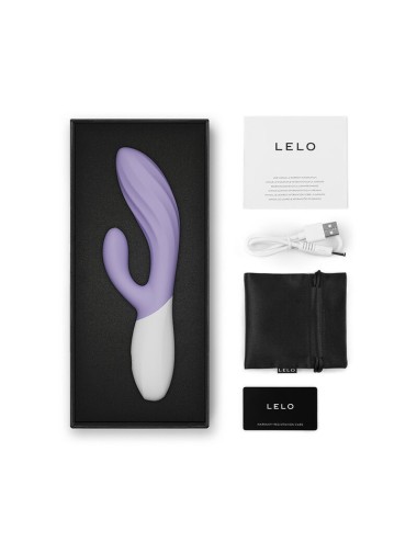 LELO - INA TWIST DOPPELVIBRATOR HASE FÜR G-PUNKT UND KLITORIS LAVENDEL