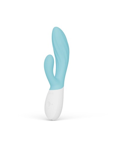 LELO - INA TWIST DOPPELVIBRATOR HASE FÜR G-PUNKT UND KLITORIS BLAU