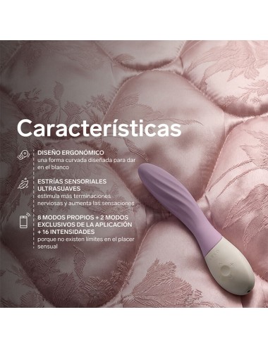 LELO - MONA TWIST WIEDERAUFLADBARER, APP-GESTEUERTER G-PUNKT-VIBRATOR LAVENDEL