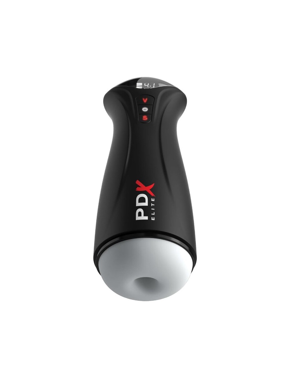 PDX ELITE - FAP-GASM TRANSPARENTER MÄNNLICHER MASTURBATOR MIT INTERMITTIERENDER SAUGUNG