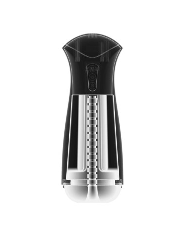 PDX ELITE - FAP-GASM TRANSPARENTER MÄNNLICHER MASTURBATOR MIT INTERMITTIERENDER SAUGUNG