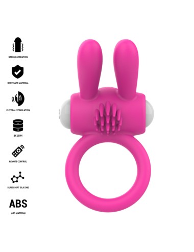 INTENSE - HOPPS VIBRIERENDER PENISRING MIT KLITORISSTIMULATION PINK