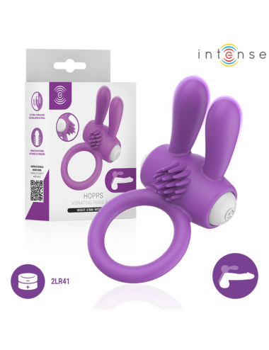 INTENSE - HOPPS VIBRIERENDER PENISRING MIT KLITORISSTIMULATION