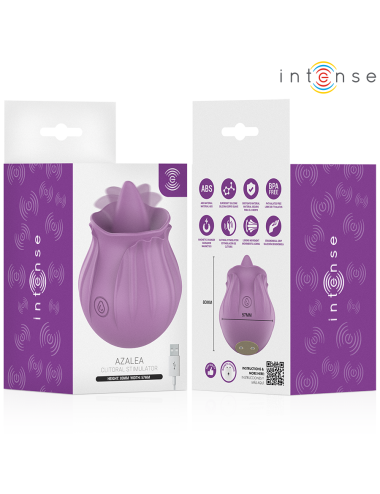 INTENSE - AZALEA BLUMENKLITORISIERUNG 10 VIBRATIONEN LILA
