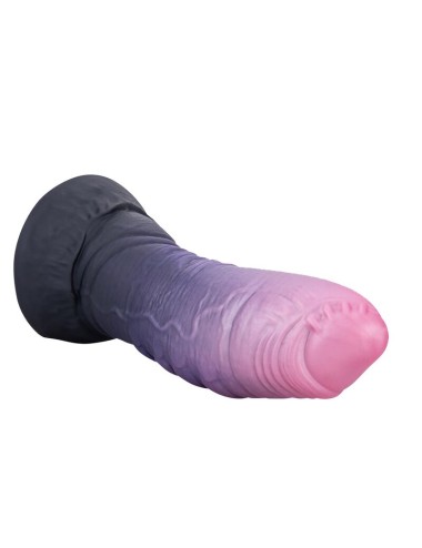 POWER MONSTERS – SCHRECKLICHER TEUFEL, ZWEIFARBIGER FANTASIE-SILIKONDILDO, 24 CM Ø 6 CM