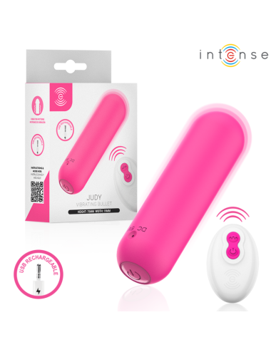 INTENSE - JUDY WIEDERAUFLADBARER VIBRATIONSKUGEL MIT FERNBEDIENUNG PINK