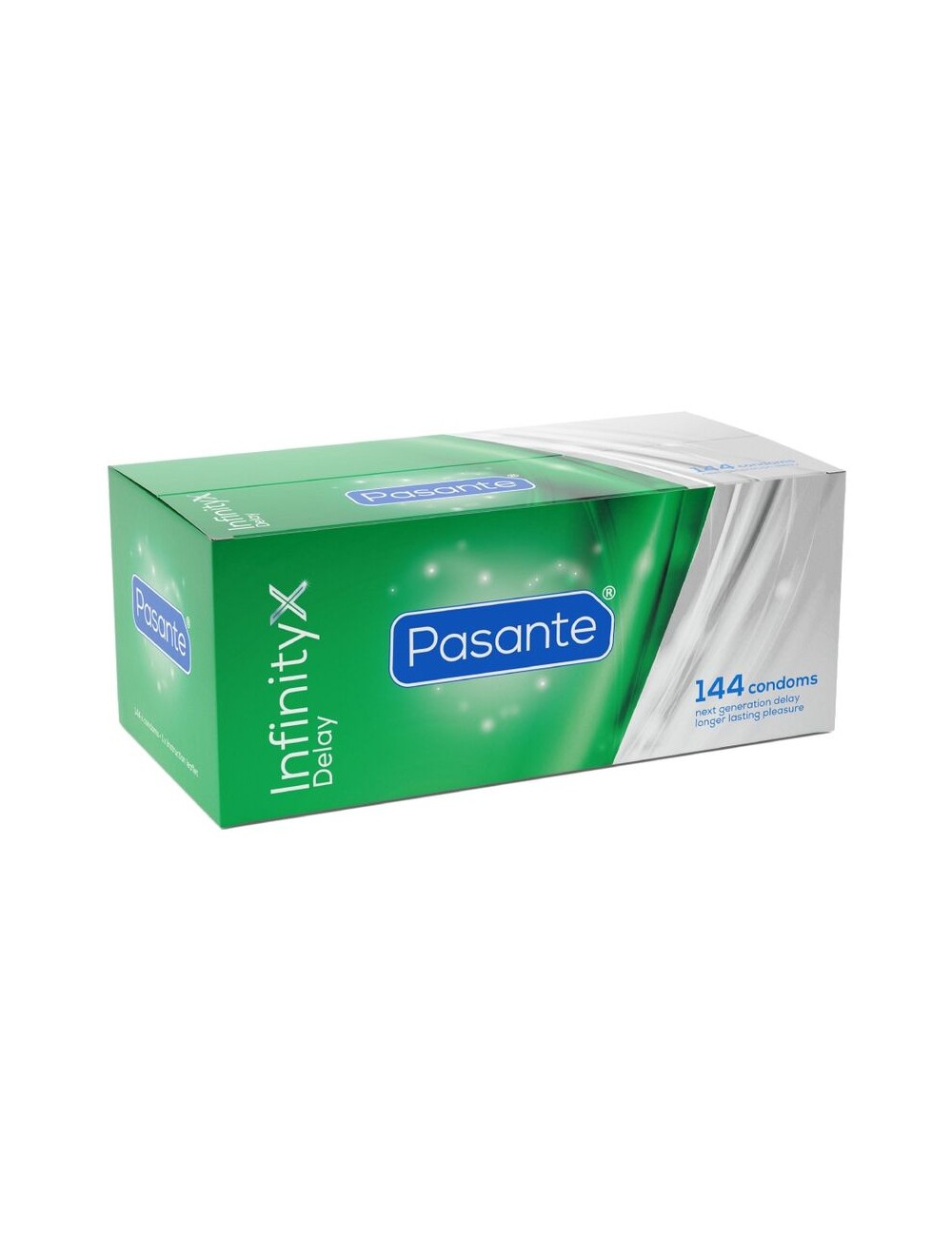 PASANTE - GERIPPTE PASSION-KONDOME BOX 144 EINHEITEN