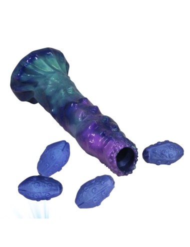 POWER MONSTERS - DUSKWALKER SENTINEL DREIFARBIGER AUFBLASBARER FANTASY-SILIKONDILDO 23 CM Ø 5 CM