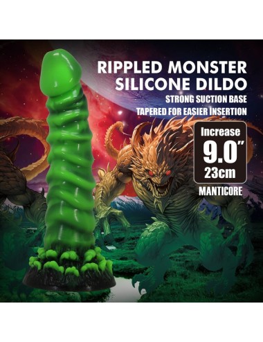 POWER MONSTERS - MANTICORE FANTASY SILIKONDILDO 23 CM Ø 5 CM