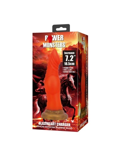 POWER MONSTERS - BLAZEHEART CHARGER FANTASY SILIKONDILDO 18