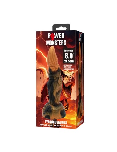 POWER MONSTERS - TYRANNOSAURUS BICOLOR FANTASY SILIKONDILDO 20