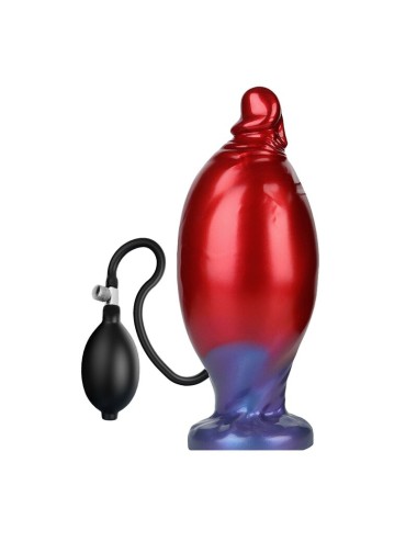 POWER MONSTERS - SHADOW BEHEMOTH ZWEIFARBIGER AUFBLASBARER FANTASIE-SILIKONDILDO 22 CM Ø 5 CM