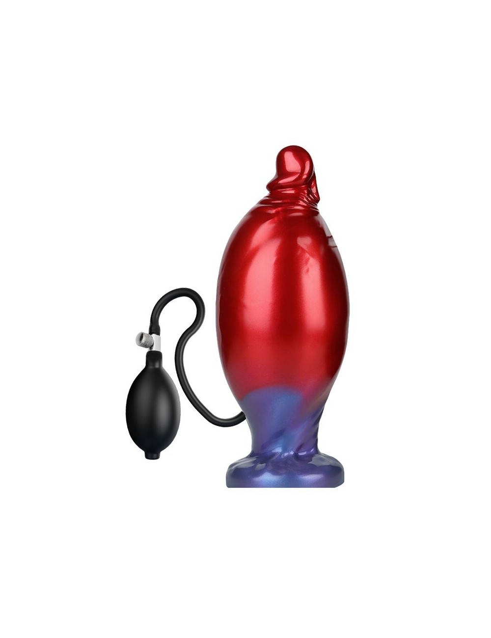 POWER MONSTERS - SHADOW BEHEMOTH ZWEIFARBIGER AUFBLASBARER FANTASIE-SILIKONDILDO 22 CM Ø 5 CM