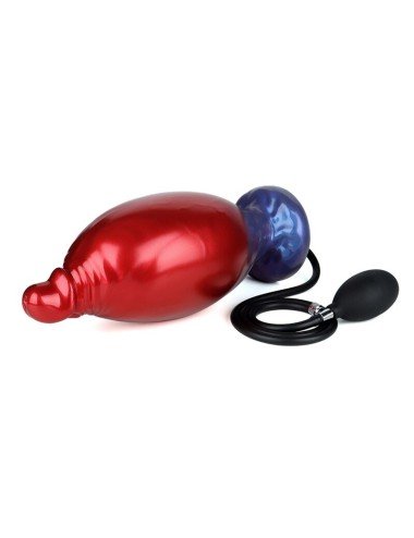 POWER MONSTERS - SHADOW BEHEMOTH ZWEIFARBIGER AUFBLASBARER FANTASIE-SILIKONDILDO 22 CM Ø 5 CM