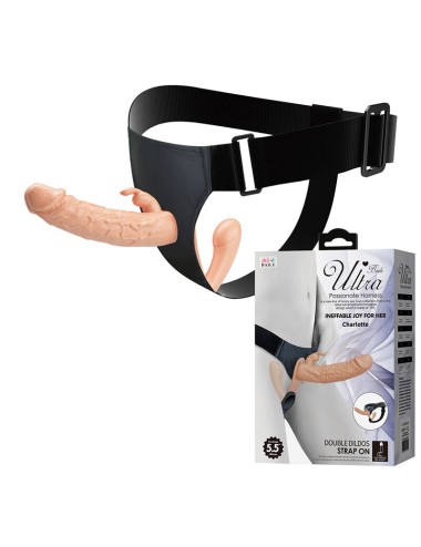 BAILE - CHARLOTTE HOLLOW DOPPELPENETRATION STRAP-ON FLEISCH