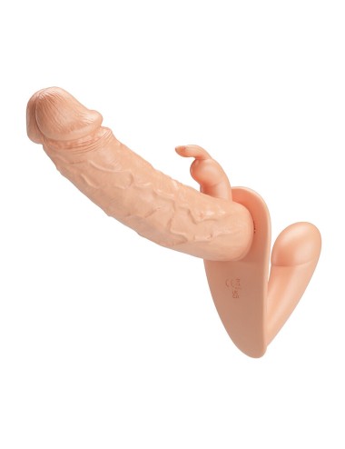 BAILE - CHARLOTTE HOLLOW DOPPELPENETRATION STRAP-ON FLEISCH