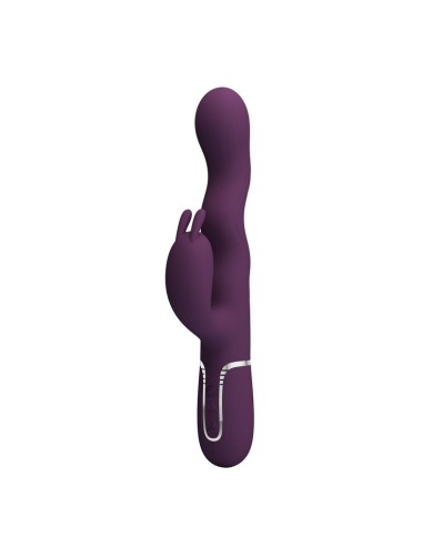 PRETTY LOVE - LOURSEN HASE-VIBRATOR MIT STOSSBEWEGUNG UND 7 VIBRATIONEN